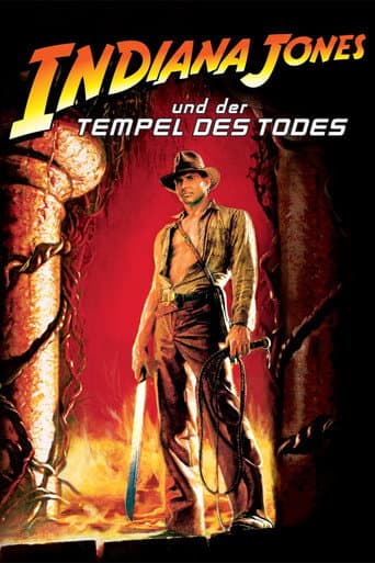 Filmplakat: Indiana Jones und der Tempel des Todes