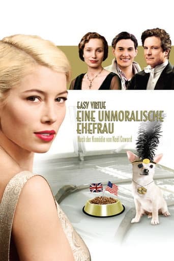 Filmplakat: Easy Virtue - Eine unmoralische Ehefrau