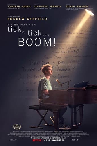 Filmplakat: tick, tick... BOOM!